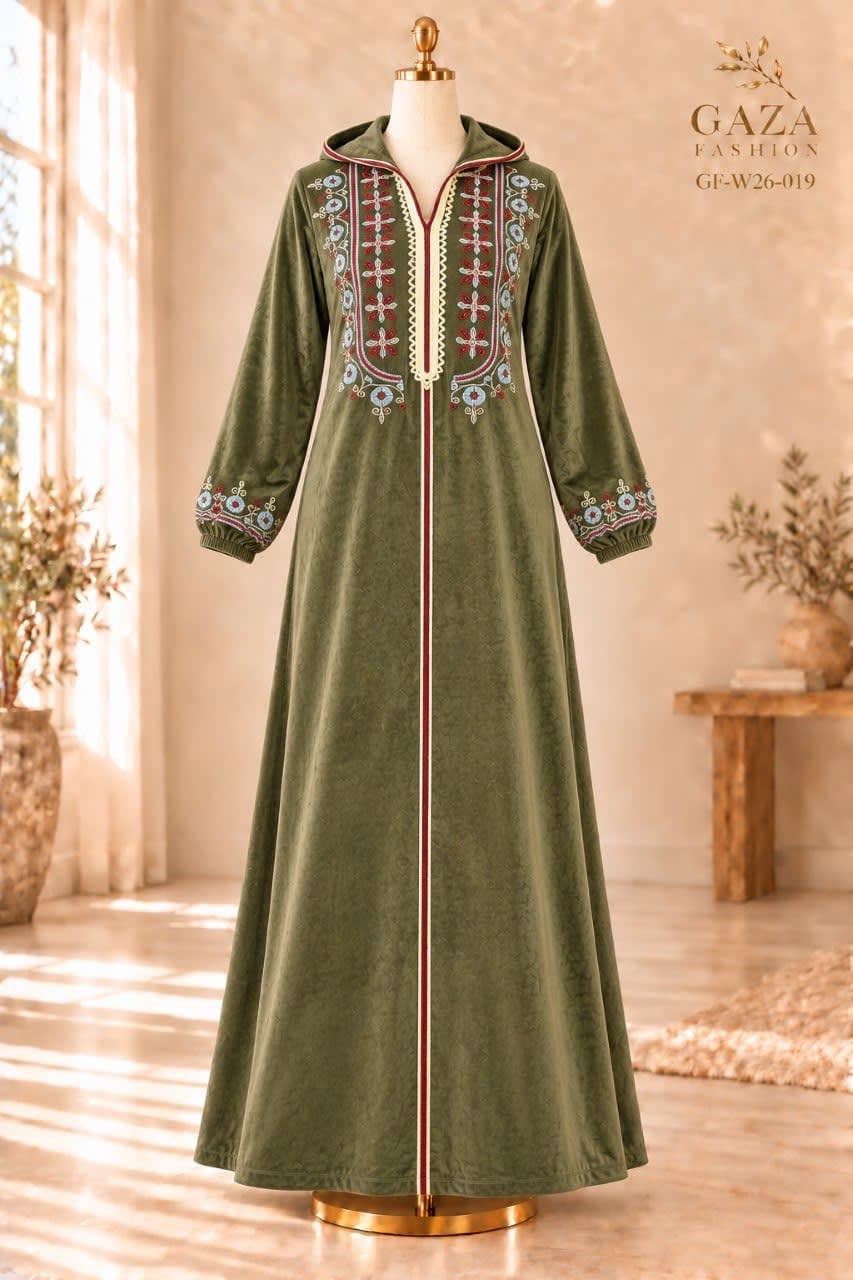 عباية ياسمين الشتوية